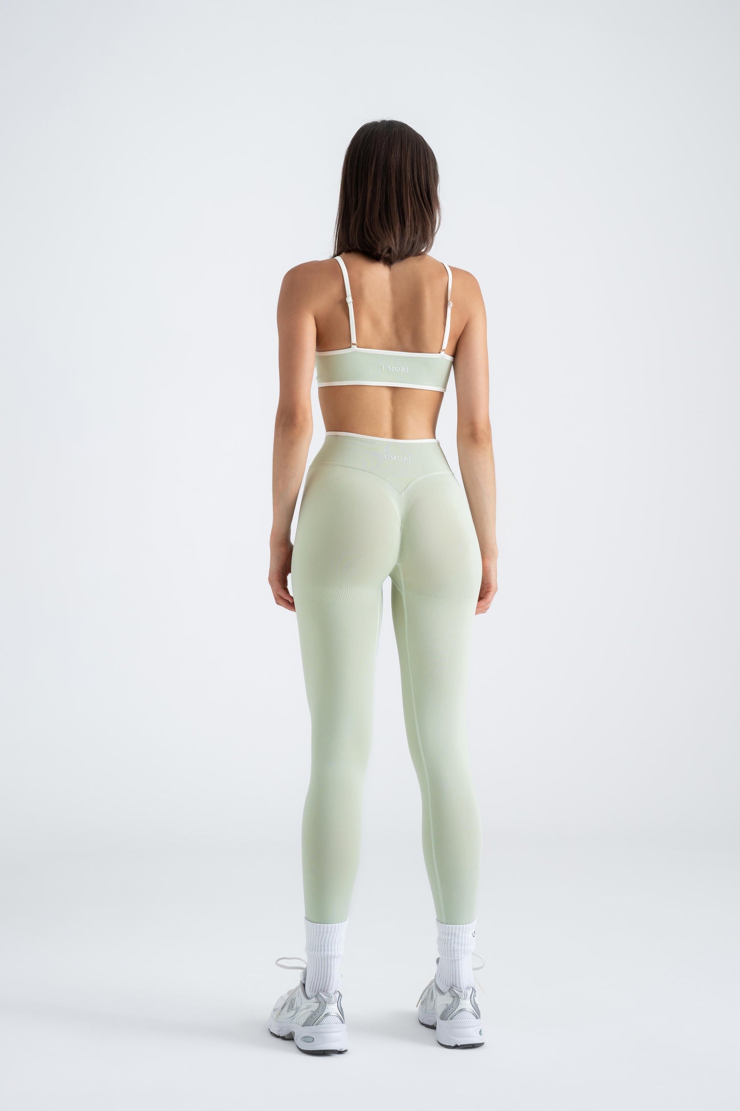 Sculpt X - Sage Mist Green Seamless Bralette