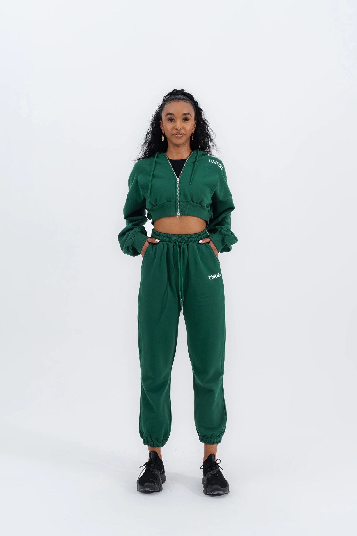 Timeless Fermuarlı Ceket "Yeşil"