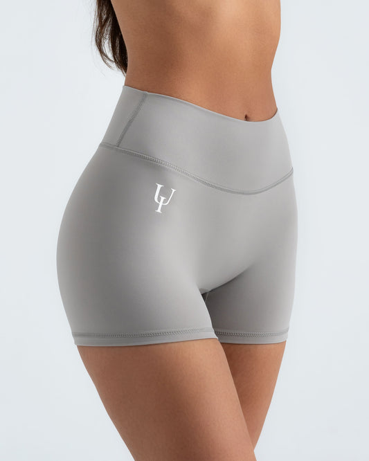 VELVET Scrunch Şort "Clouded Grey"