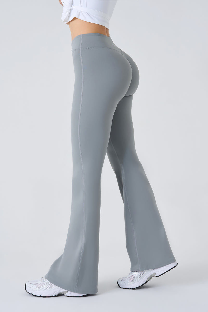 Galactic Aura Invisible Scrunch Flared Leggings