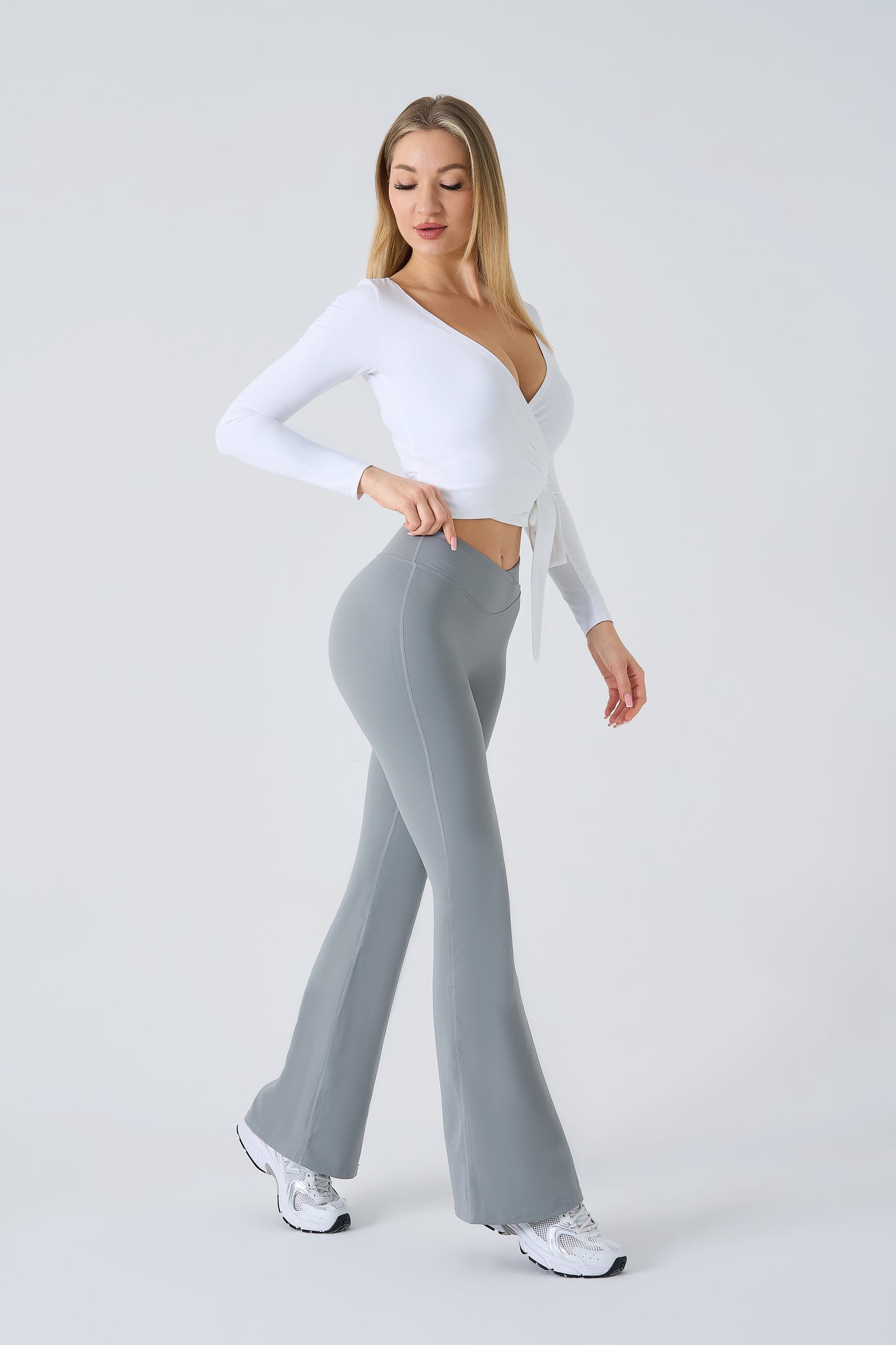 Galactic Aura Ballet Wrap Top