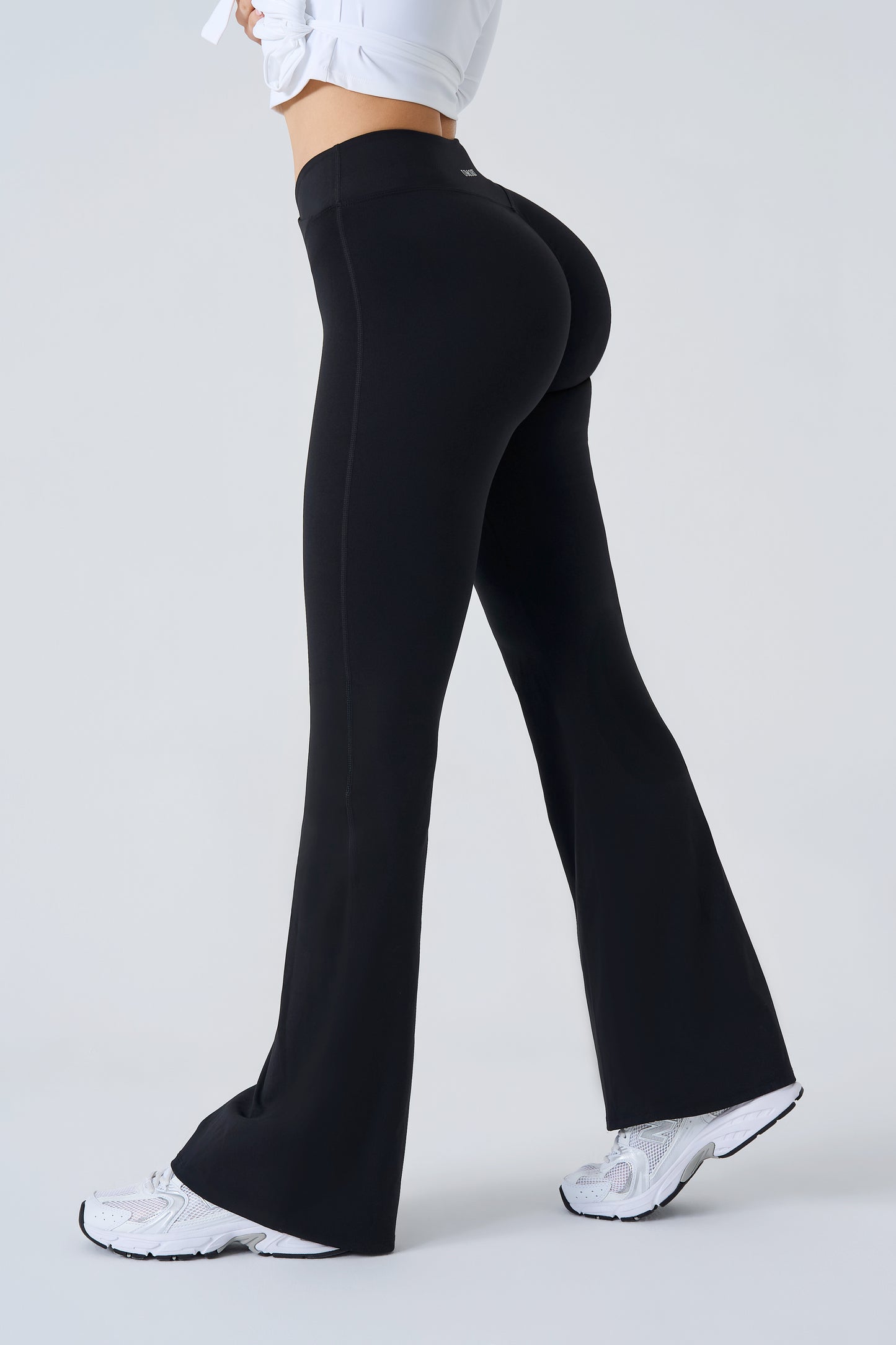 Galactic Aura Invisible Scrunch Flared Leggings