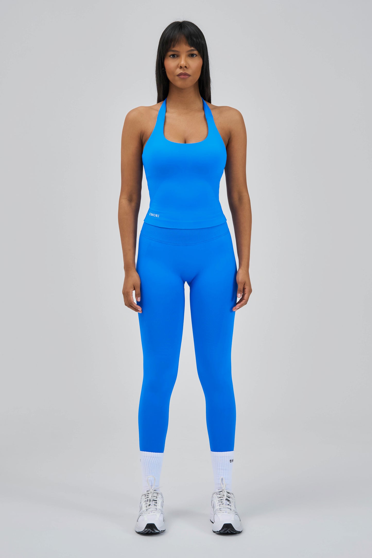 Sculpt V2-Azure Blue Scrunch Leggings