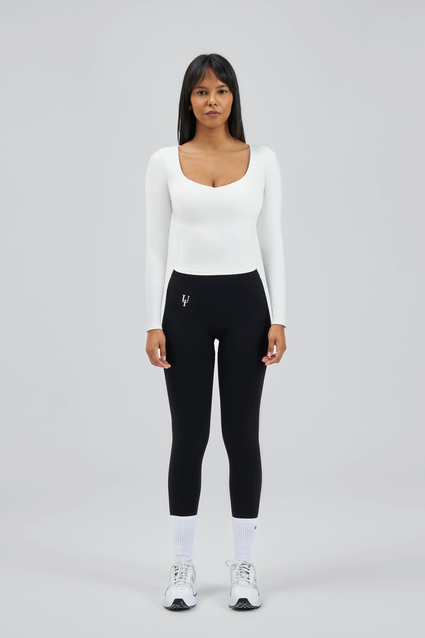 Galactic Aura Second Skin Cloud Dancer Long Sleeve