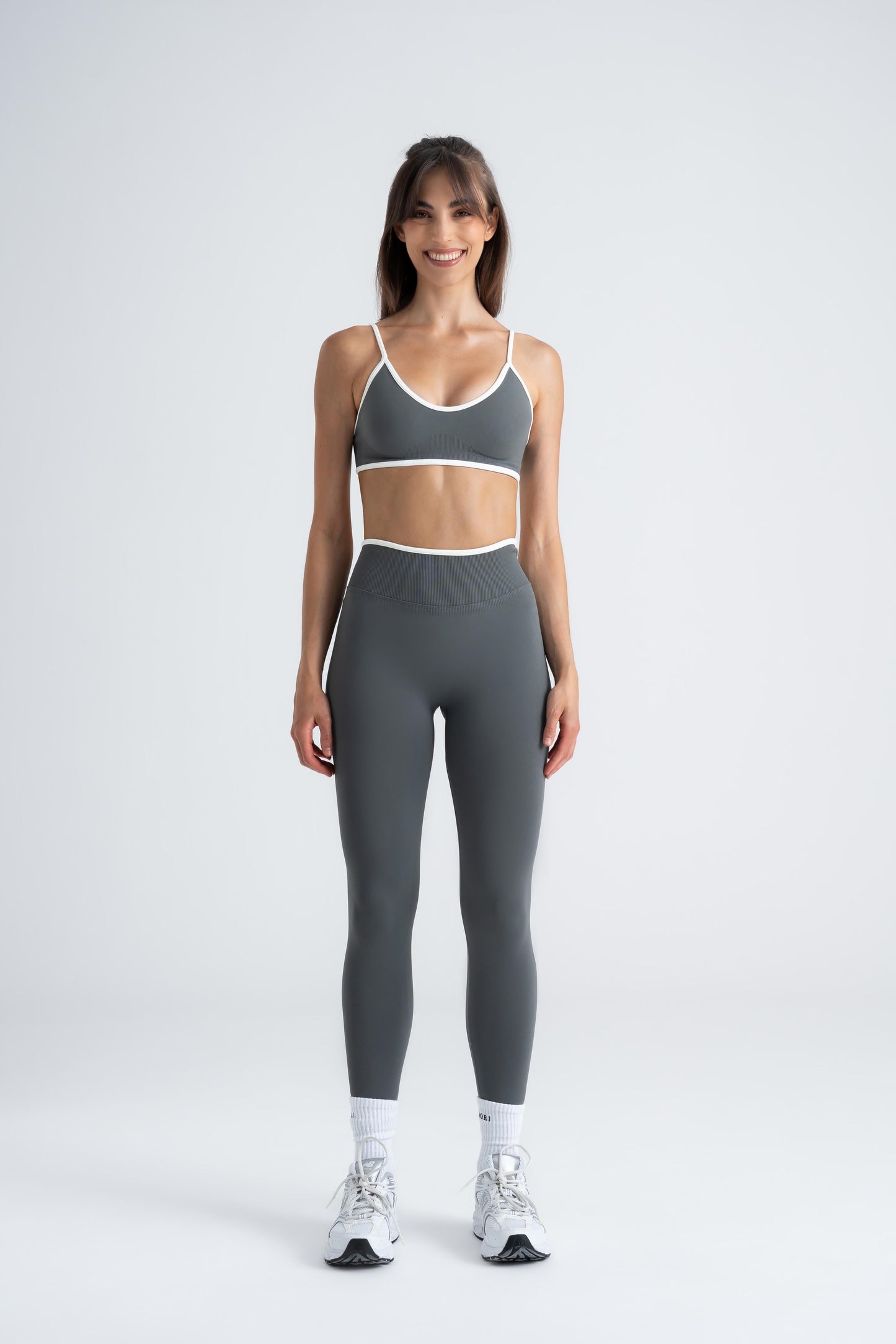 Sculpt X - Graphite Grey Seamless Bralette