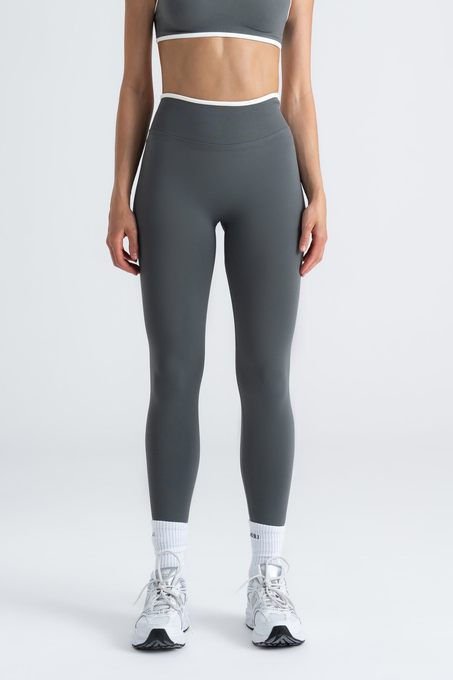 Sculpt X - Graphite Grey Scrunch Leggings