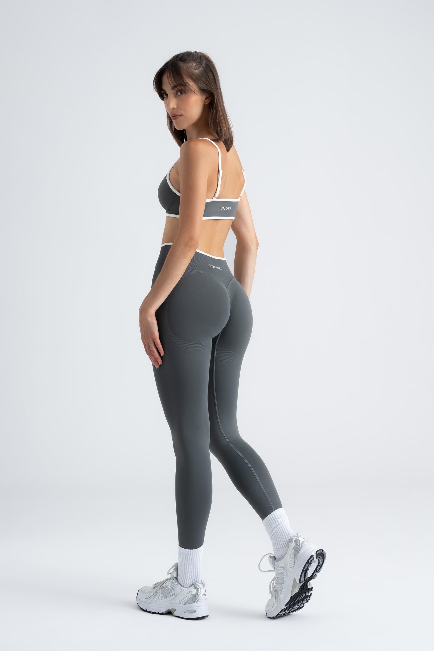 Sculpt X - Graphite Grey Seamless Bralette