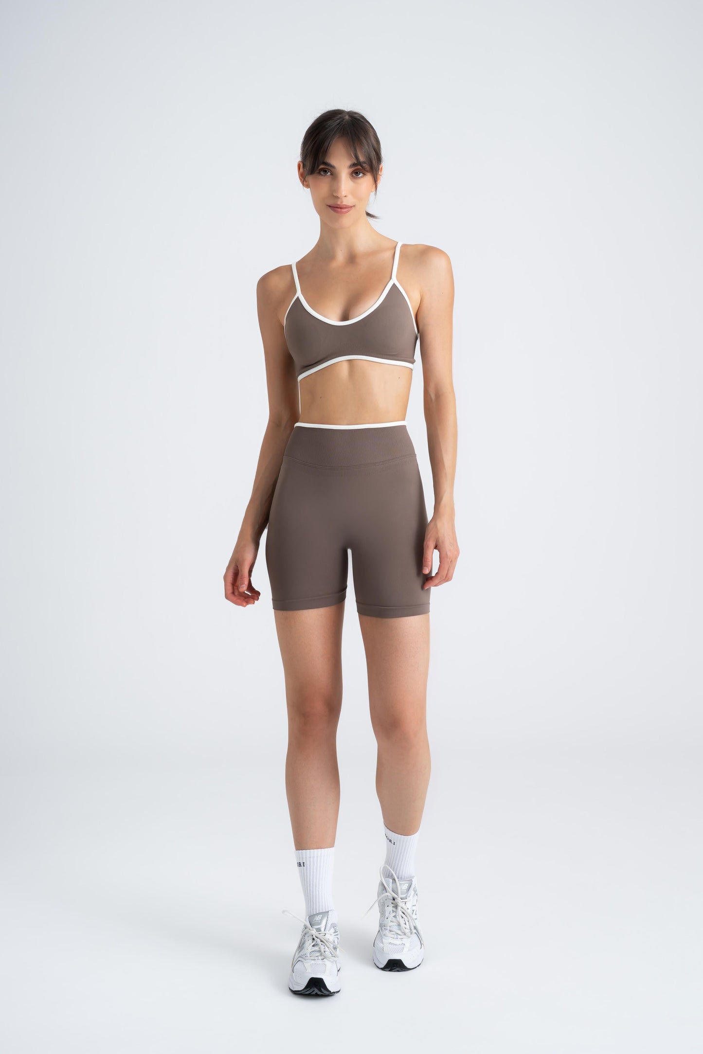 Sculpt X - Mocha Brown Seamless Bralette