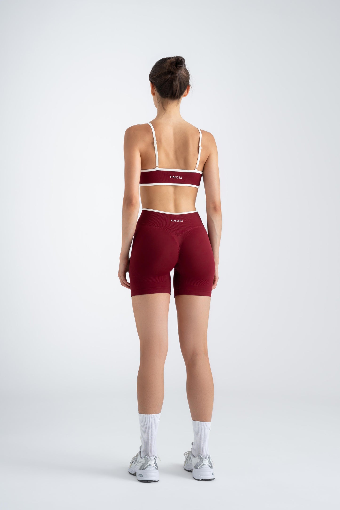 Sculpt X - Crimson Wine Bordeaux Seamless Bralette