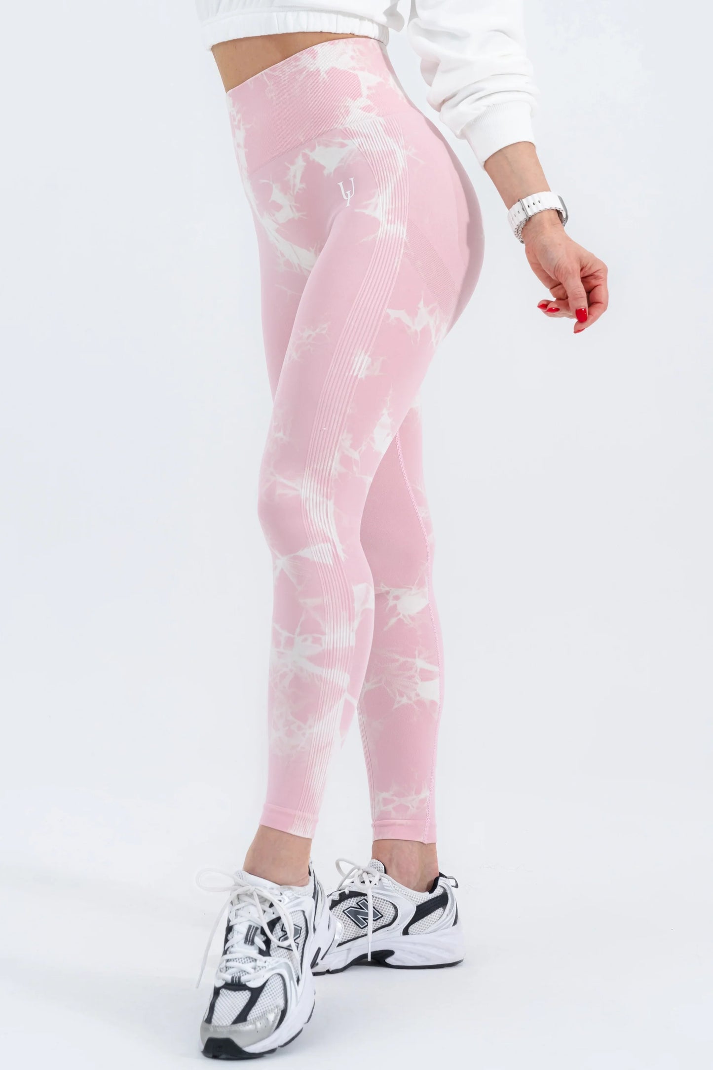 Batik Desen Scrunch Tayt "Pembe"